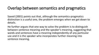 Semantics lecture 2 | PPT