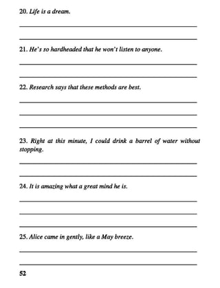 Semantics Session 1 Word meaning Exercises | PDF