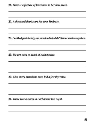 Semantics Session 1 Word meaning Exercises | PDF