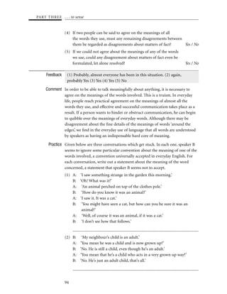 Semantics   session 4a sense properties
