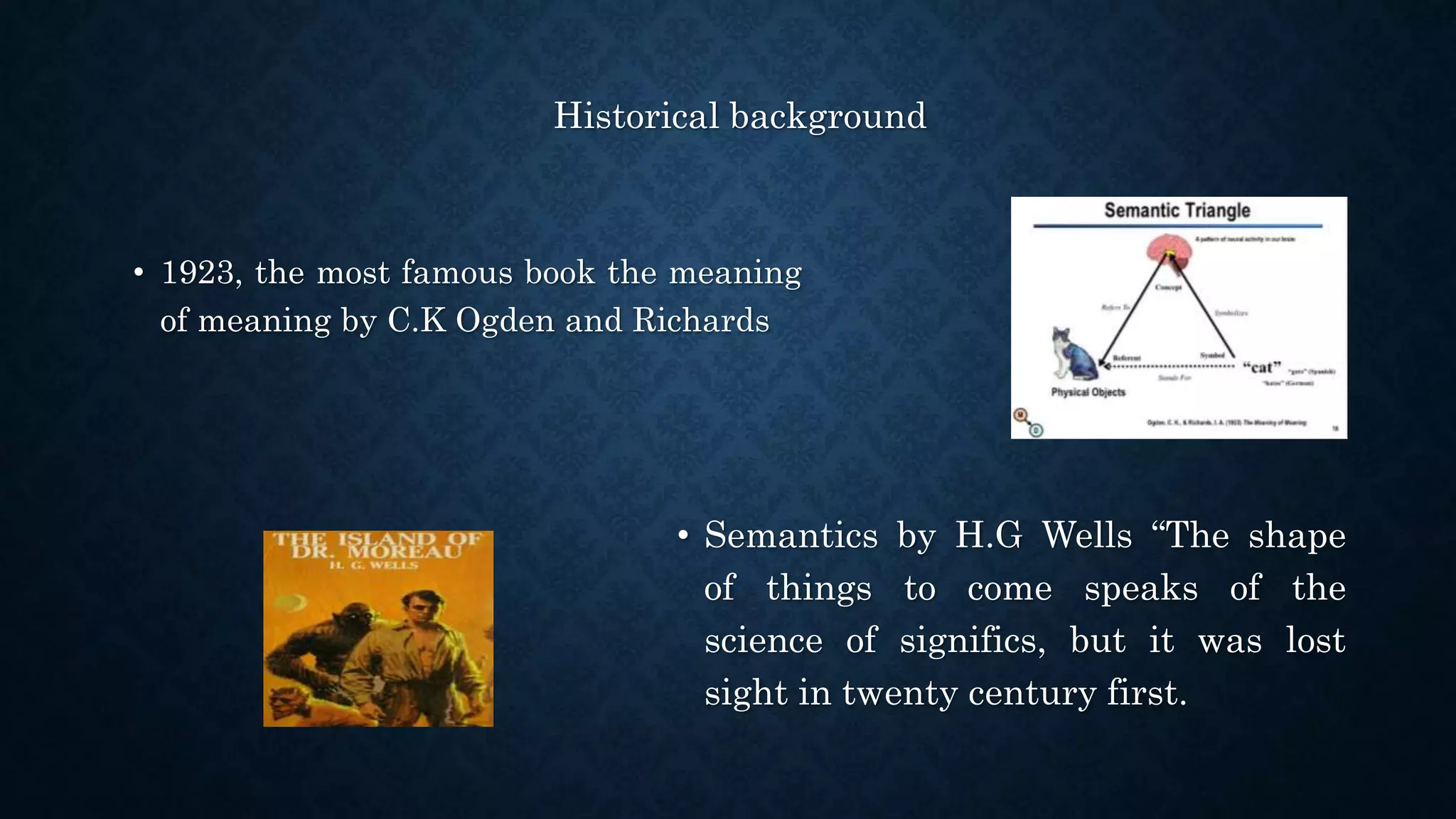 Semantics and meaning | PPTX