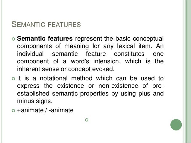 Semantics and semantic development