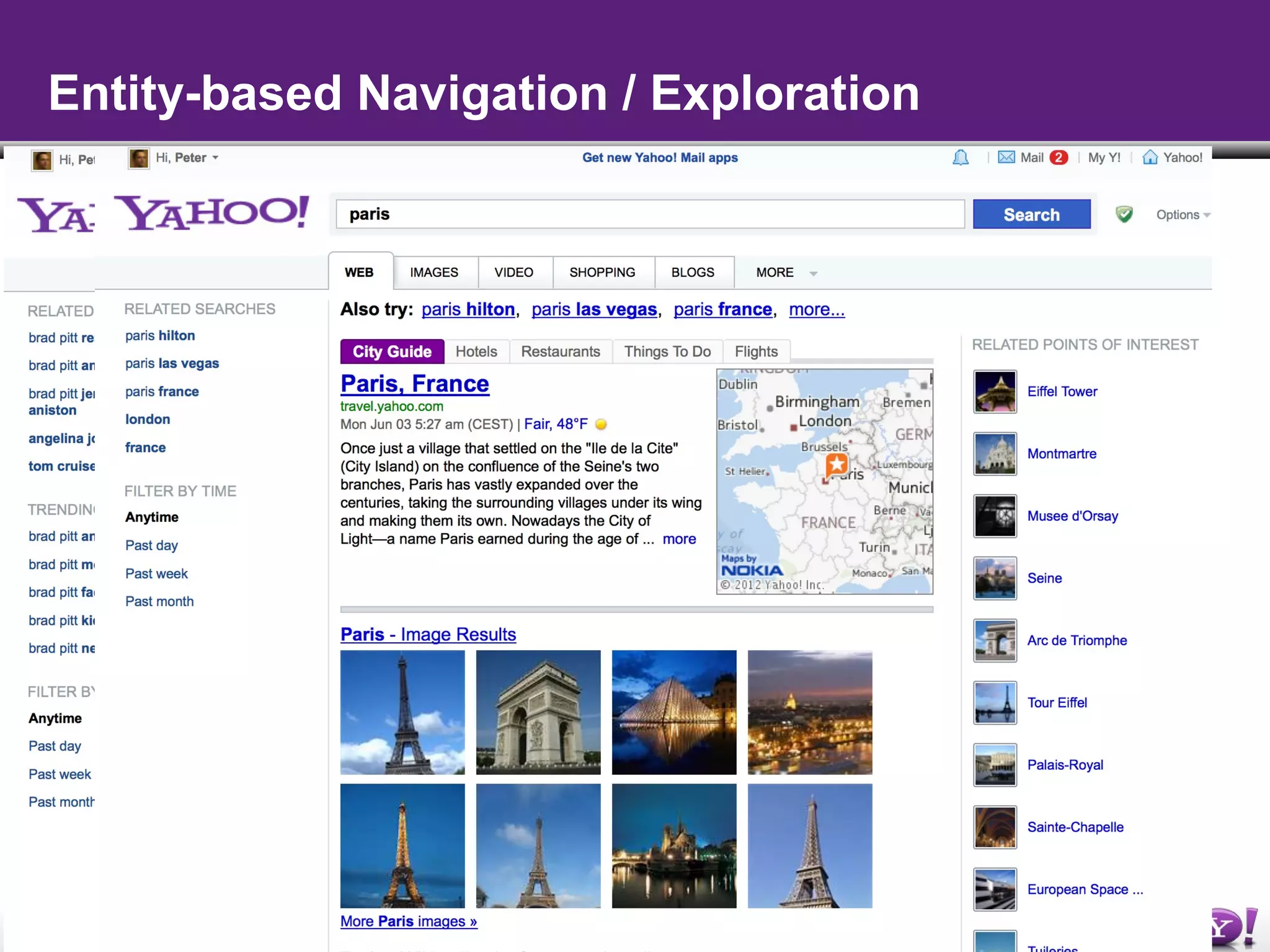 - 14 -
Entity-based Navigation / Exploration
 