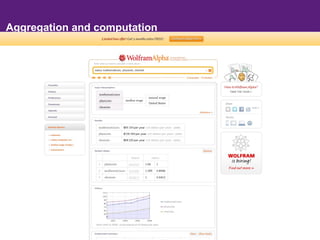 - 18 -
Aggregation and computation
 