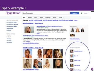 - 38 -
Spark example I.
 