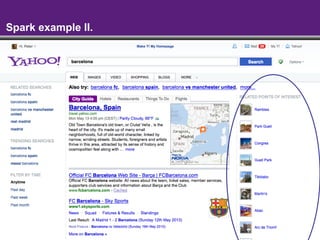 - 39 -
Spark example II.
 