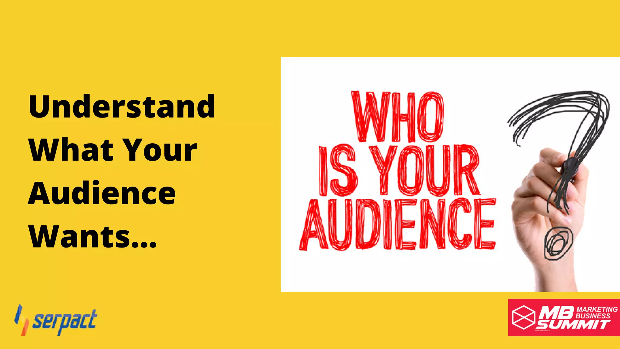 Serpact Ltd. | AffiliateCon Sofia 2019
Understand
What Your
Audience
Wants…
 