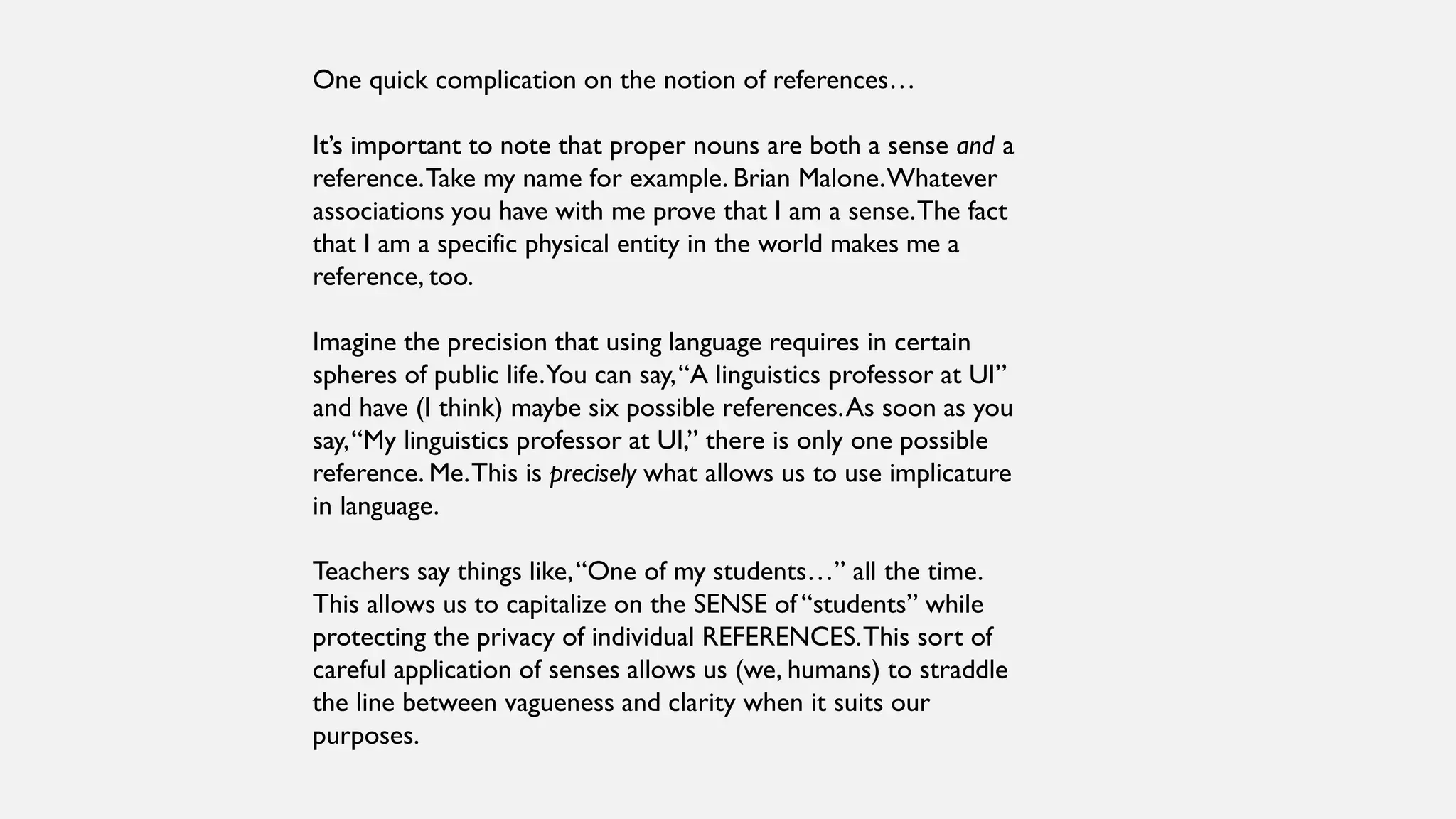 Semantics i sense and reference | PDF | College Education | Education