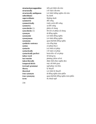 Structurally Synonym Semantics p2 | PDF
