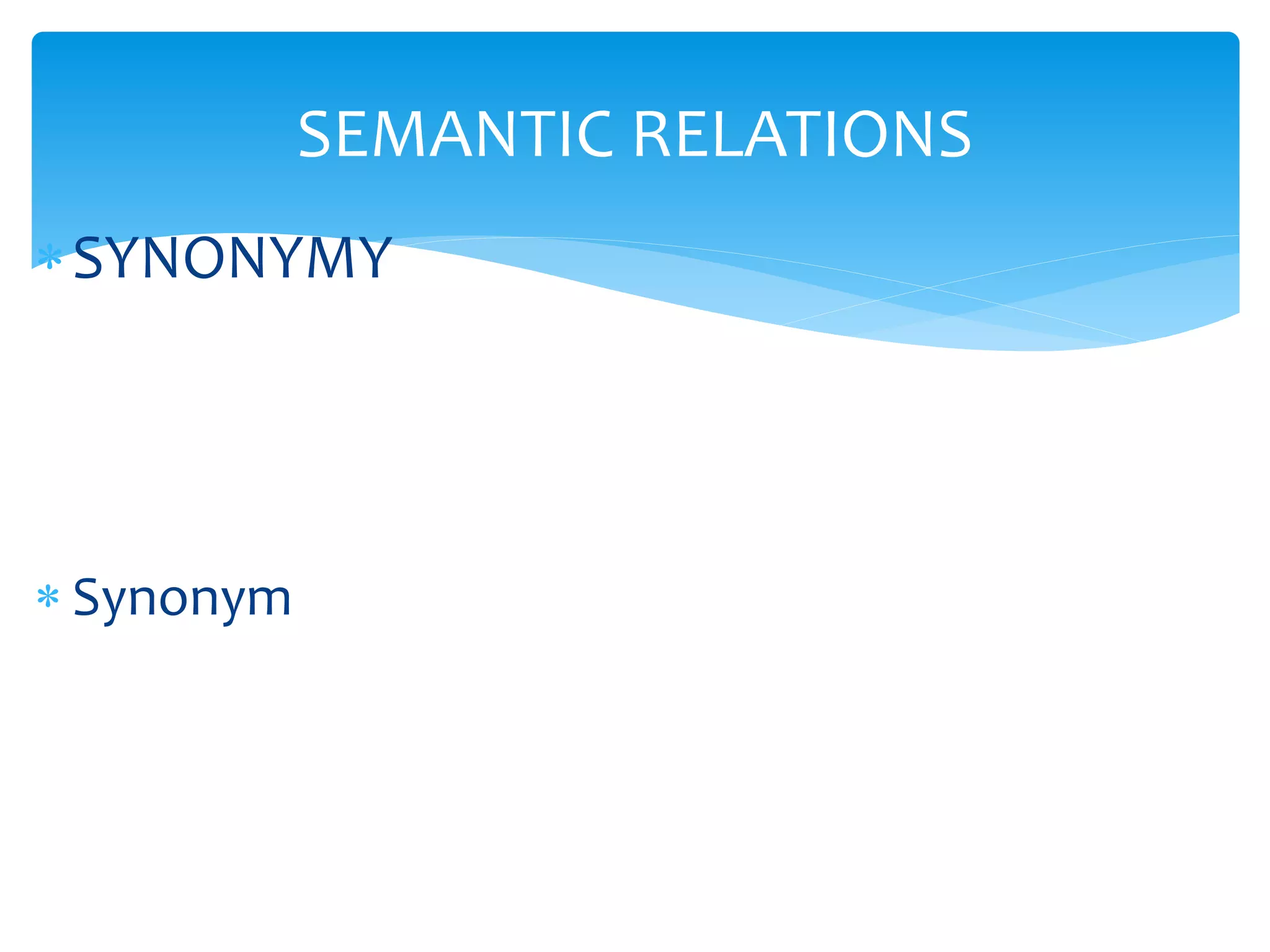 Semantics powerpoint | PPTX