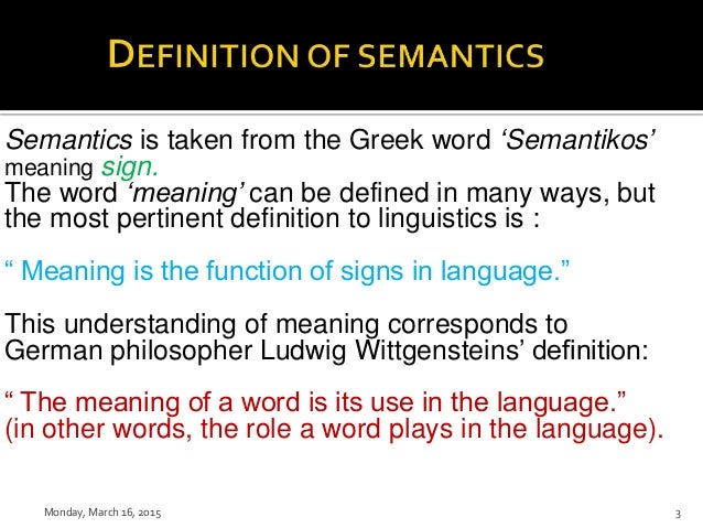 Introduction to semantics slideshare image