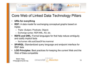 Semantic Web-based E-Commerce: The GoodRelations Ontology