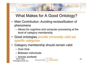 Semantic Web-based E-Commerce: The GoodRelations Ontology