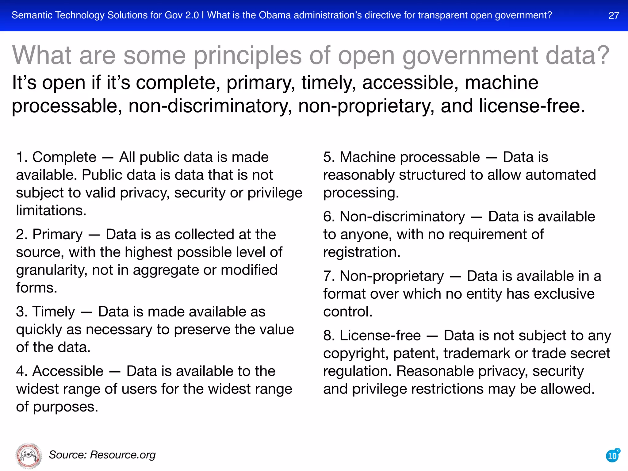 Semantic Technology Solutions For Recovery Gov And Data Gov With Transparency Openness And Collaboration