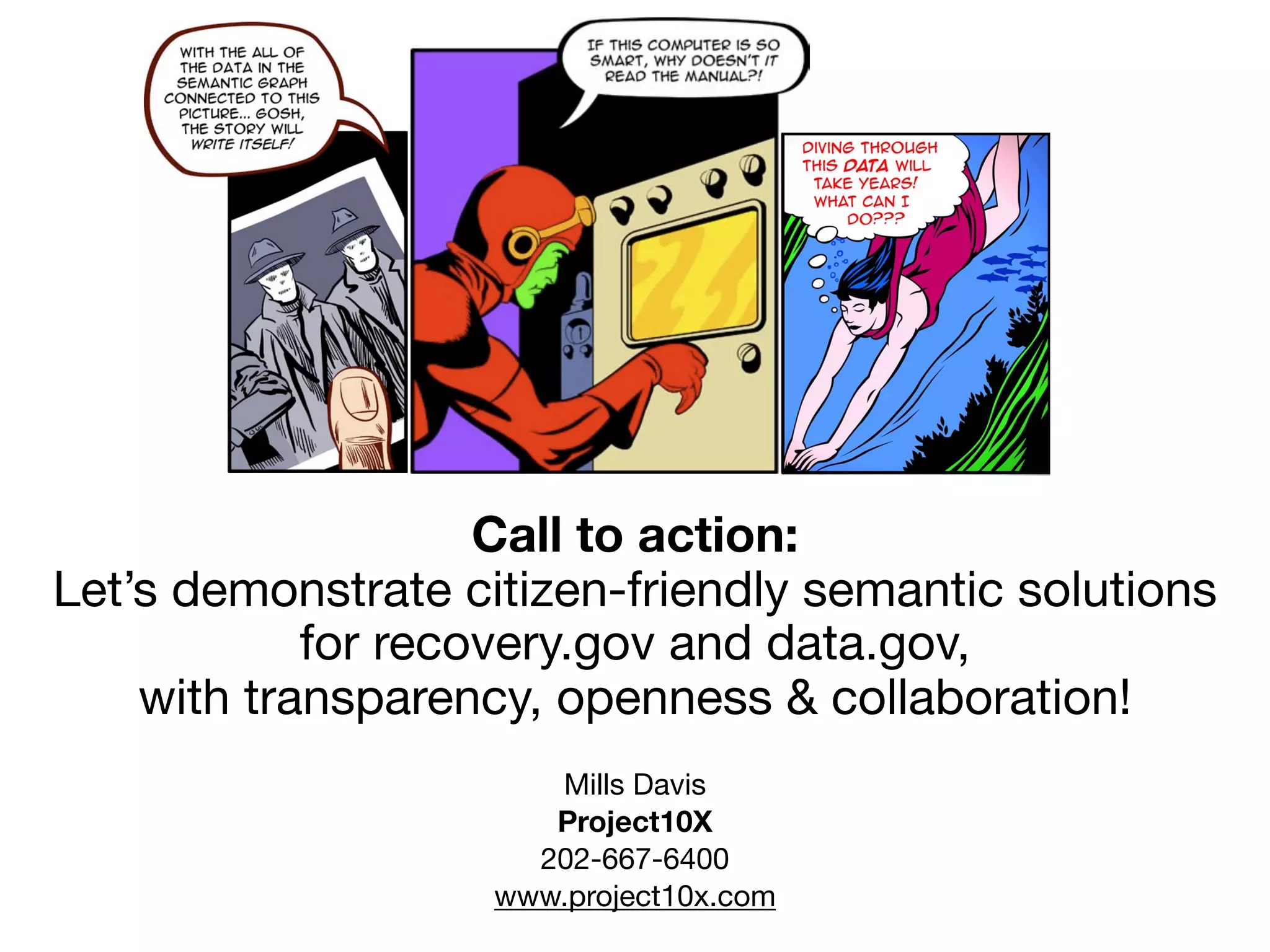 Semantic Technology Solutions For Recovery Gov And Data Gov With Transparency Openness And Collaboration