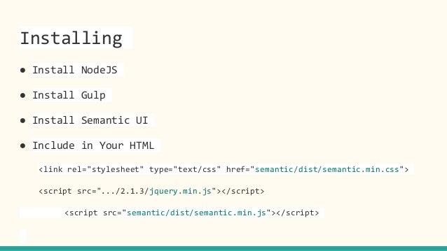 semantic ui browser compatibility