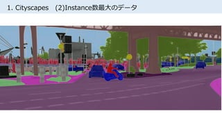 1. Cityscapes (2)Instance数最大のデータ
 