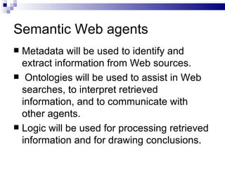 Semantic web