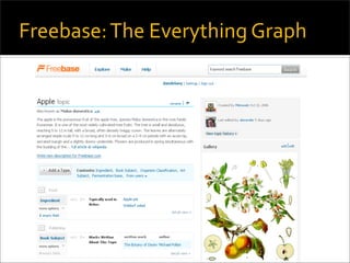 API's, Freebase, and the Collaborative Semantic web