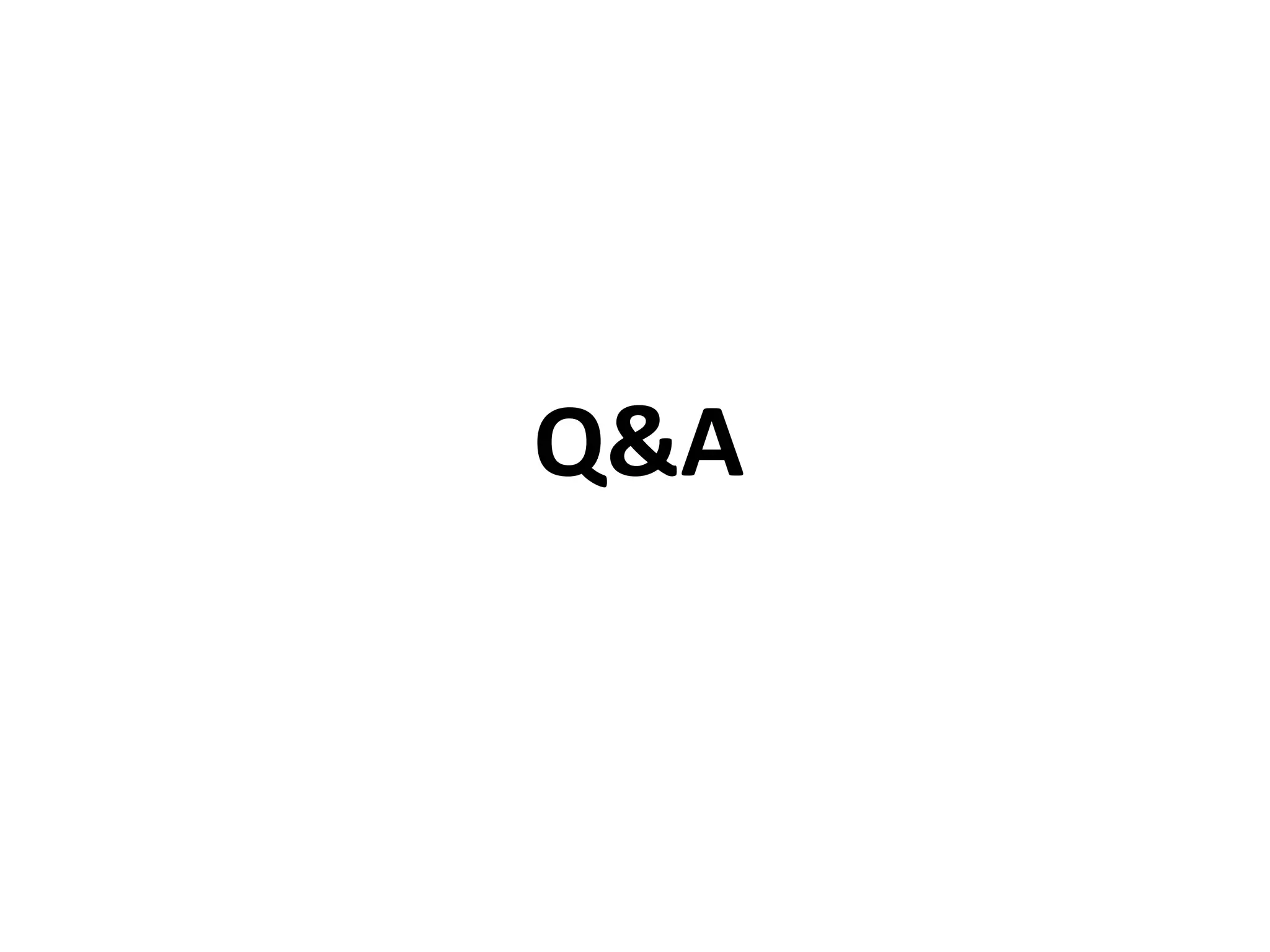 Q&A 