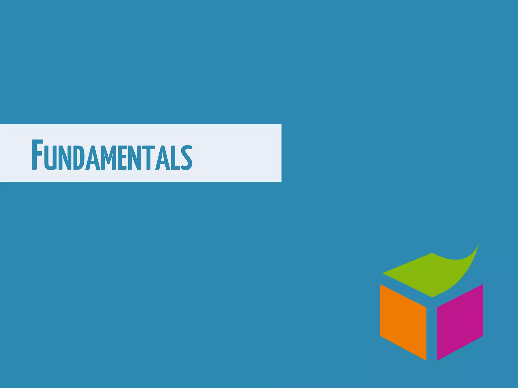 FUNDAMENTALS
 