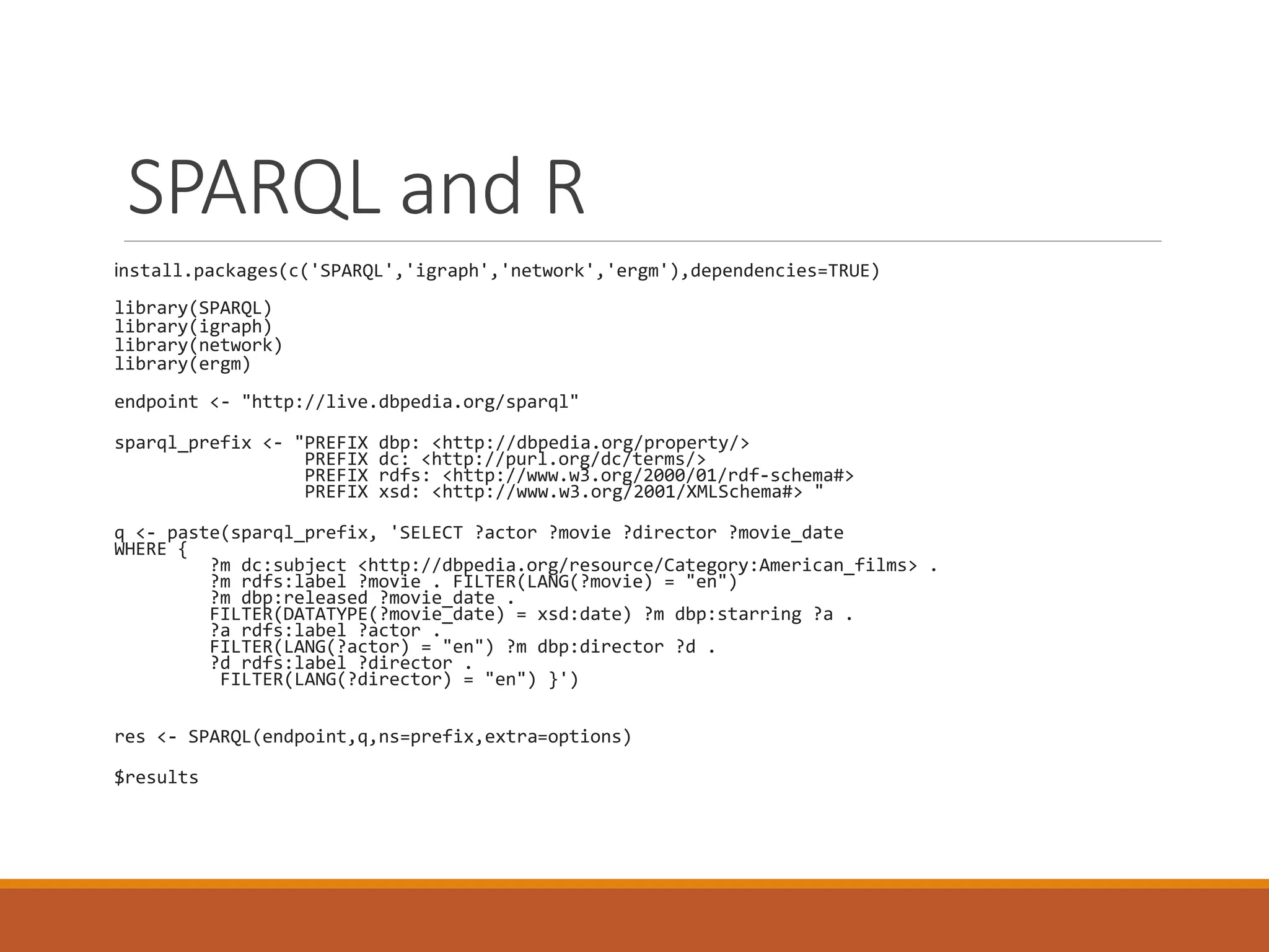 Ego-centred network measures
 