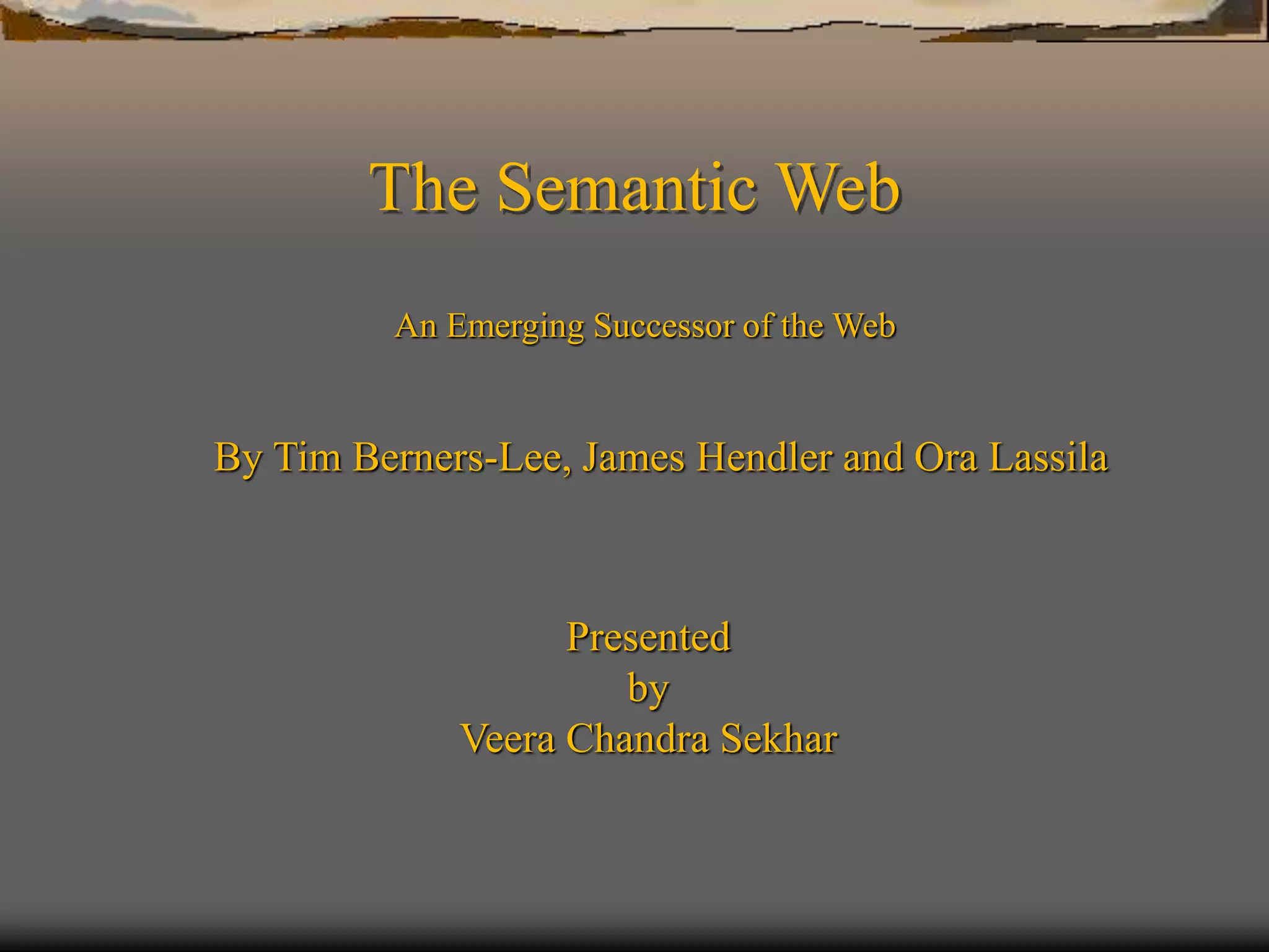 Semantic web | PPT