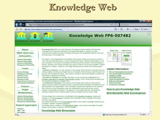 Knowledge WebKnowledge Web
 