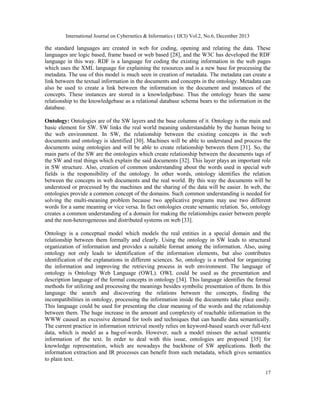 SEMANTIC WEB: INFORMATION RETRIEVAL FROM WORLD WIDE WEB | PDF
