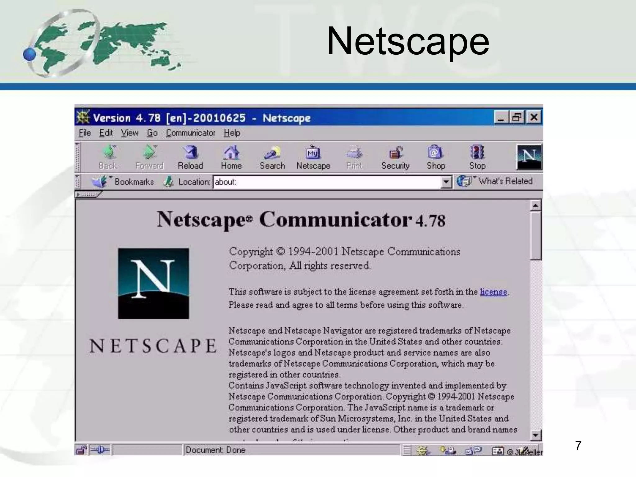 Netscape
7
 