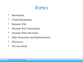 Semantic web on Cloud Infrastructure | PPT | Free Download