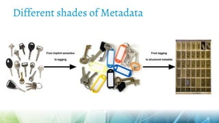 Different shades of Metadata
 