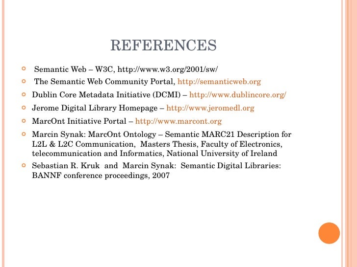 Master thesis ontology