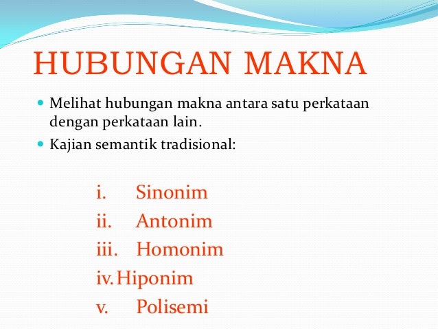 Semantik 1