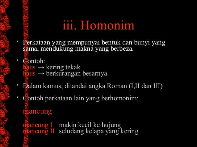 Semantik linguistik bahasa-melayu