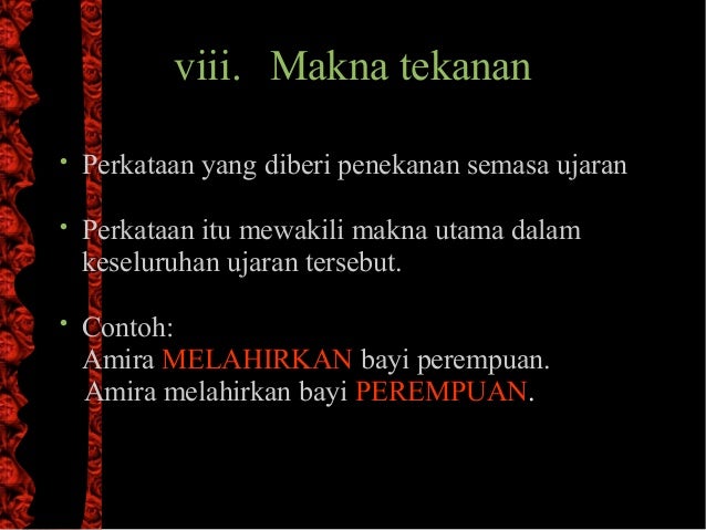 Semantik bahasa-melayu Semantik bahasa-melayu