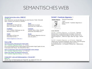 SEMANTISCHES WEB
        
 