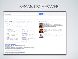 SEMANTISCHES WEB
        
 