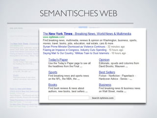 SEMANTISCHES WEB
        
 