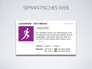 SEMANTISCHES WEB
        
 
