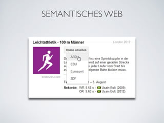 SEMANTISCHES WEB
        
 