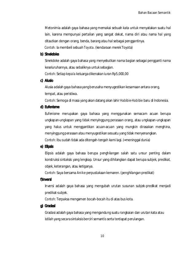 Semantik bahasa indonesia Semantik bahasa indonesia