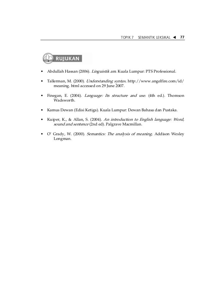 Semantik Topik 7