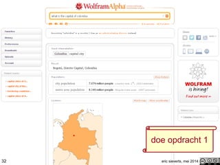 doe opdracht 1
eric sieverts, mei 201432
 