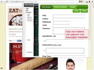 hulp voor makers
van pagina's voor
toevoegen metadata
60
 