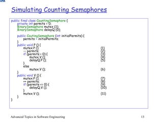 semaphore.ppt semaphore type required advantages | PPT