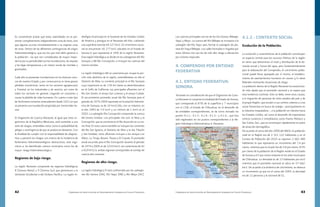 42 Compendio de Identificación de Asentamientos Humanos en Cauces Federales Compendio de Identificación de Asentamientos Humanos en Cauces Federales 43
Las cuencas principales son las de los ríos Sonora, Mátape,
Yaqui y Mayo. La cuenca del Río Mátape se incorpora a la
subregión del Río Yaqui para formar la subregión de pla-
neación Yaqui-Mátape. Los valles formados e irrigados por
estos últimos ríos son los de más alto riesgo a afectación
por ciclones tropicales.
4. COMPENDIO POR ENTIDAD
FEDERATIVA
4.1. ENTIDAD FEDERATIVA:
SONORA.
Tomando en consideración de que el Organismo de Cuen-
ca Noroeste lo compone la totalidad del Estado de Sonora,
que corresponde al 87% de la superficie y 7 municipios
con el 13%, el Estado de Chihuahua, en el desarrollo de
las entidades correspondientes, se da como revisado los
puntos 4.1.1.- 4.1.3.- 4.1.4.- 4.1.5.- y 4.1.6.-, que han
sido registrados en los puntos correspondientes a la Re-
gión Hidrologica Administrativa II, Noroeste.
4.1.2.- CONTEXTO SOCIAL
Evolución de la Población.
La evolución y características de la población constituyen
un aspecto central para los recursos hídricos de la región
en tanto que determinan el nivel y distribución de la de-
manda actual y futura del agua, pero fundamentalmente
para la elaboración del Compendio, el crecimiento pobla-
cional puede llevar aparejado por sí mismo, el estableci-
miento de asentamientos humanos en causes y/o obras
federales motivando situaciones de riesgo.
La población dentro de la Región Noroeste ha evoluciona-
do más rápido que el promedio nacional y se espera que
esta tendencia continúe. Esto se debe, entre otras causas,
a la migración de personas de otros estados del país y de
la propia Región, que acuden a sus centros urbanos y a las
zonas fronterizas en busca de trabajo --principalmente en
la industria maquiladora--, a la población en tránsito hacia
los Estados Unidos, así como al desarrollo de importantes
centros turísticos e inmobiliarios como Puerto Peñasco y
San Carlos, Son., que se constituyen rápidamente en polos
de atracción demográfica.
De acuerdo al censo del año 2000 del INEGI, la población
total en la Región era de 2 321 121 habitantes y en el
Conteo de Población del 2010 se reportan 2 662 480
habitantes lo que representa un incremento del 7.4 por
ciento, mientras que en el país fue de 5.8 por ciento. El 95
por ciento de la población de la Región reside en el Estado
de Sonora y el 5 por ciento restante en los siete municipios
de Chihuahua. La densidad es de 13 habitantes por km2
mientras que el promedio nacional se ubica en 57 hab/
km2. De acuerdo a la dinámica de crecimiento, se observa
un incremento ya que en el censo del 2005, la densidad
era de 12 personas y la nacional de 51.
Es conveniente aclarar que estas calamidades no se pre-
sentan completamente independientes unas de otras, sino
que algunas ocurren simultáneamente o se originan unas
de otras. Dentro de las diferentes contingencias de origen
hidrometeorológico, que son los que más daño generan a
la población ; las que son consideradas de mayor impor-
tancia por su periodicidad son las inundaciones, las sequías
y las bajas temperaturas y en menor escala las trombas y
granizadas.
Cada año se presentan inundaciones en las diversas cuen-
cas de nuestro Estado y por consecuencia se tiene graves
pérdidas económicas, tanto en los sectores agropecuario
y Forestal, en los industriales y de servicio, así como de
todos los sectores en general, Llegando en ocasiones a
causar la pérdida de vidas humanas. En cuanto a este tipo
de fenómenos tenemos antecedentes desde 1921 en que
se presenta una inundación propiciada por torrenciales llu-
vias.
El Organismo de Cuenca Noroeste, al igual que otros or-
ganismos de la República Mexicana, está sometido a una
serie de riesgos, entendidos estos como la probabilidad de
peligro o contingencia de que se produzcan desastres. Con
la finalidad de cumplir con la responsabilidad de diagnos-
ticar y prevenir los riesgos con motivo de la incidencia de
fenómenos hidrometeorológicos destructivos, este orga-
nismo a, ha identificado catorce municipios como los de
mayor riesgo hidrometeorologico.
Regiones de bajo riesgo.
La región Noroeste comprende las regiones hidrológicas
8 (Sonora Norte) y 9 (Sonora Sur) que pertenecen a la
Vertiente Occidental o del Océano Pacífico. La región hi-
drológica 8 principia en el Suroeste de los Estados Unidos
de América y prosigue en el Noroeste del País, cubriendo
una superficie total de 64 127 km2. En el territorio nacio-
nal se encuentran 56 177 km2 ubicados en el Estado de
Sonora lo que representa el 29% de la región Noroeste.
Esta región hidrológica se divide en las subregiones 8A Río
Sonoyta y 8B Río Concepción, e incluyen las cuencas del
mismo nombre.
La región hidrológica 8A se caracteriza por ocupar la por-
ción más desértica de la región, extendiéndose en ella el
Desierto de Altar, su corriente principal es el Río Sonoyta
cuya trayectoria es de 178 km hasta su desembocadura
en el Golfo de California, sus principales afluentes son el
Río San Simón, el arroyo San Lorenzo y el arroyo Cubabi.
El escurrimiento promedio anual del Río Sonoyta para el
periodo de 1974-2004 reportado en la estación hidromé-
trica de Sonoyta, es de 16 hm3/año, con un máximo, en
el año 1983 de 7.0 hm3 y un mínimo de 1 hm3 en el
2003. La subregión Río Concepción comprende la cuenca
del mismo nombre. Los principales ríos son: el Altar y el
Concepción, que se convierte en el Río Asunción en su tra-
mo final. En esta cuenca también se incluyen las corrientes
del Río San Ignacio, el Desierto de Altar y la Isla Tiburón
y San Esteban, otros afluentes incluyen a los arroyos Los
Alisos, La Tinaja, Busani, Tesota y El Coyote. El promedio
anual escurrido para el Río Concepción durante el periodo
de 1974 a 2005 es de 123.0 hm3; con variaciones de 42
a 419 hm3/a. ambas regiones corresponden al consejo de
cuenca alto noroeste.
Regiones de alto riesgo.
La región hidrológica 9 está conformada por las subregio-
nes Río Sonora (9A), Río Yaqui (9B) y Río Mayo (9C).
 