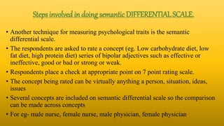 SEMATIC DIFFERENTIAL SCALE AND SUMMATED SCALE.pptx