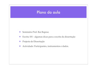 Seminário aula09P