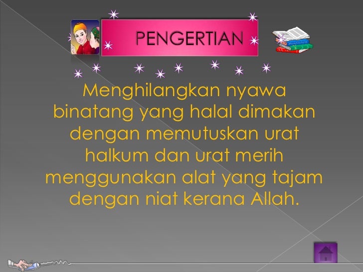 PEMBENTANGAN MENGENAI SEMBELIHAN